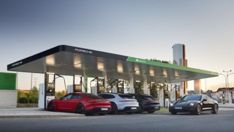 Estaciones de carga ultrarrápida promovidas por Porsche Ibérica