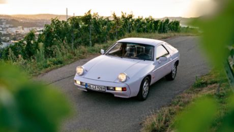 Los Porsche de color Moonstone