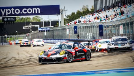 Jimmy Llibre repite victoria en el Porsche Sprint Challenge de Miami