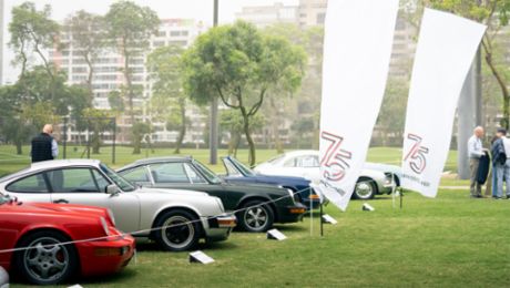 75 años de excelencia: Porsche dio a conocer sus modelos más emblemáticos en dos grandes eventos