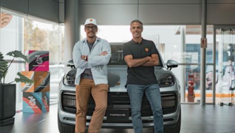 Porsche Perú suma a Renzo Garibaldi como su embajador