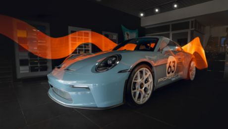 Una de las 1,963 unidades del Porsche 911 S/T llega a Costa Rica