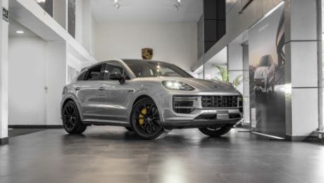 El Cayenne Turbo E-Hybrid Coupé llega al Ecuador.
