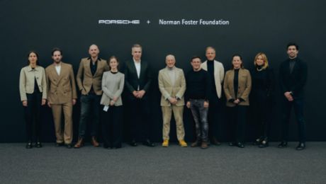 Porsche collabora con la Norman Foster Foundation nel contesto di “The Art of Dreams”