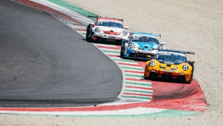 Porsche Carrera Cup Italia, Ten Voorde torna al successo in gara 2 al Mugello Circuit