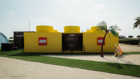 LEGO a colourful crowd favourite at Icons of Porsche 2024