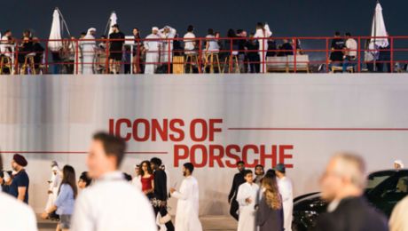 What is the Icons of Porsche festival in Dubai?