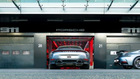 Porsche Saudi Arabia celebrates the launch of the iconic 911 on the Jeddah Corniche Circuit