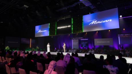 Porsche Centre Abu Dhabi and Al Ain unveils an electrifying line-up of new Macan and Taycan