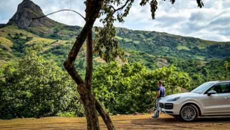 A Cayenne in Africa's last kingdom