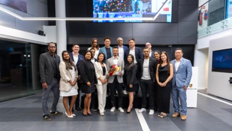 Porsche Centre Mauritius celebrates an evening with a World Champion for a worthy cause