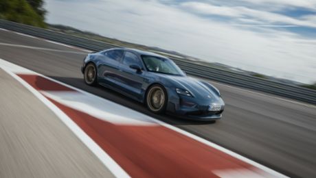 Porsche Taycan wins Road & Track’s Performance EV of the Year award for the second time