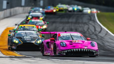 Porsche customer teams look for overall IMSA win at VIR