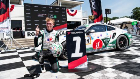 Hartog uses Kellymoss homefield advantage to sweep weekend in Porsche Carrera Cup North America