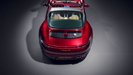 When necessity becomes a virtue: vehicle concept for the Porsche Targa