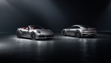 Top-of-the-range 911 with enhanced dynamics: the Porsche 911 Turbo S