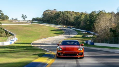 2021 Panamera Turbo S sets production sedan benchmark at Michelin Raceway Road Atlanta