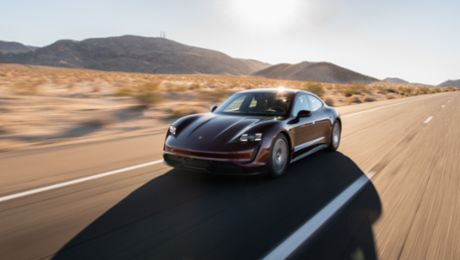 Porsche Taycan breaks the Guinness World Records title for coast-to-coast charging