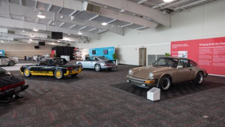 Here are the cars entered in the 2022 Porsche Classic Restoration Challenge