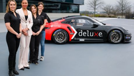 Porsche and Deluxe partner to support Female Driver Development Program for Motorsport Pyramid