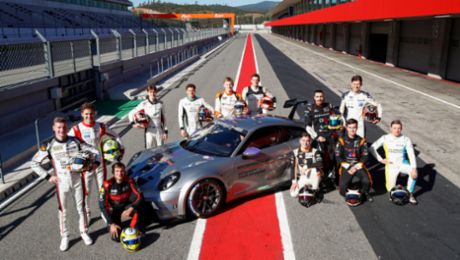 Twelve young guns eager to become the next Porsche Junior