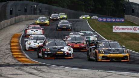 Three different winners in Porsche Carrera Cup North America at Road America