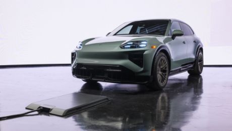 Porsche receives Top Gear tech award for wireless charging option