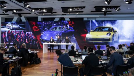 A strong year for Porsche: in pole position for electromobility