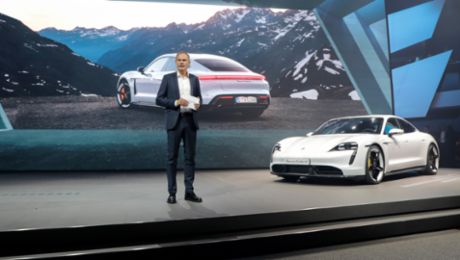 New Porsche products at the IAA 2019 in Frankfurt