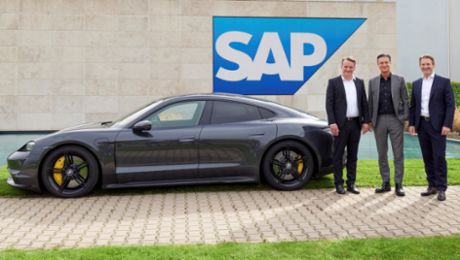 Porsche und SAP gehen strategische Partnerschaft ein