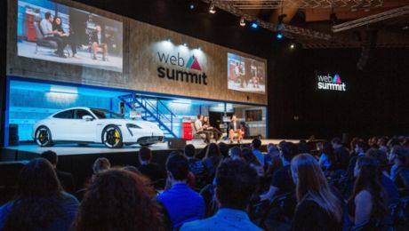 Tech Talk & Next Visions: Porsche auf dem Web Summit in Lissabon