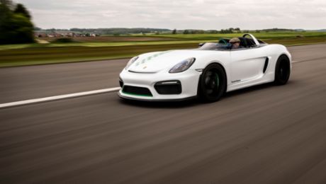 One of a kind: the Porsche Boxster Bergspyder 