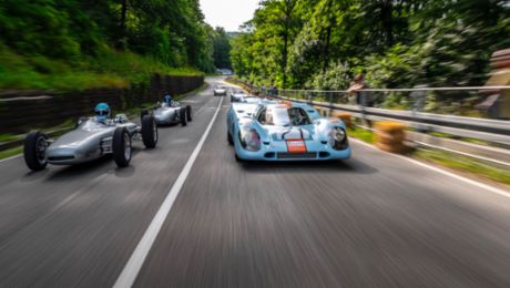 Reunion with Porsche motorsport legends at Solitude Revival
