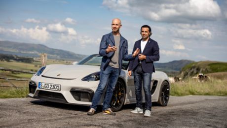 Dario y Marino Franchitti, pasión por Porsche