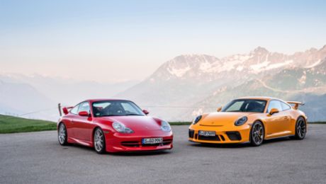 20 лет Porsche 911 GT3