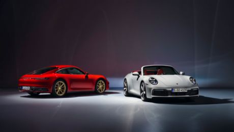 Porsche introduces new 911 Carrera Coupé and 911 Carrera Cabriolet 