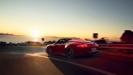 The new Porsche 911 Speedster goes into production