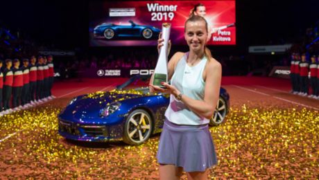 Petra Kvitova to defend her title at the 2020 Porsche Tennis Grand Prix 