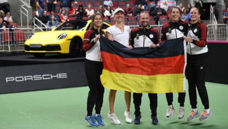 Tennis: Porsche Team Germany still first class