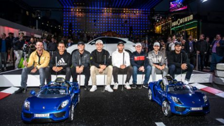 Porsche Urban Golf Challenge begeistert die Stars