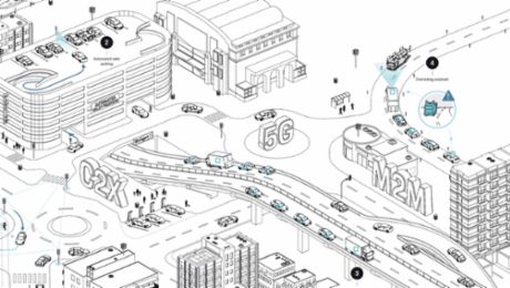 5G wireless networks: Fast network for smart cars
