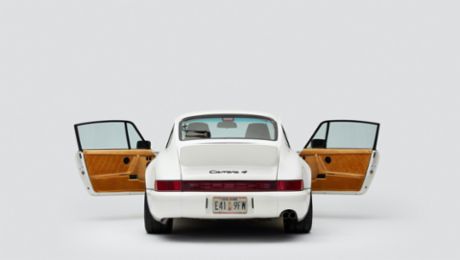 Restored Porsche 911 combines heritage and fashion