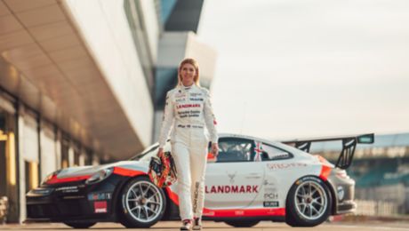 Flying solo: the lone female making waves in Carrera Cup