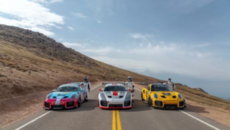 Welcome to the Clubsport. Porsche 911 GT2 RS and Cayman GT4 Clubsport Models Earn Pikes Peak Wins.