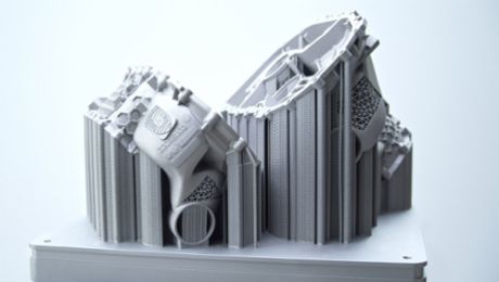 Prototyp für Kleinserie: E-Antrieb-Gehäuse aus dem 3D-Drucker