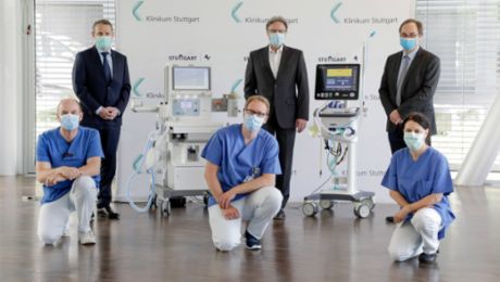 Porsche donates 1.3 million euros to Stuttgart’s hospitals