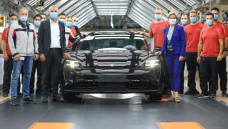 Wirtschaftsministerin zu Gast im Porsche-Stammwerk