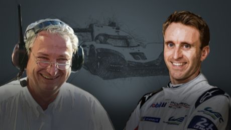 Erinnerungen an Le Mans: Timo Bernhard spricht mit Norbert Singer