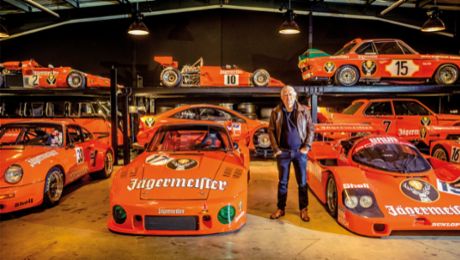 La historia de los Porsche de Jägermeister
