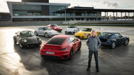 Walter Röhrl y las siete generaciones del 911 Turbo 
